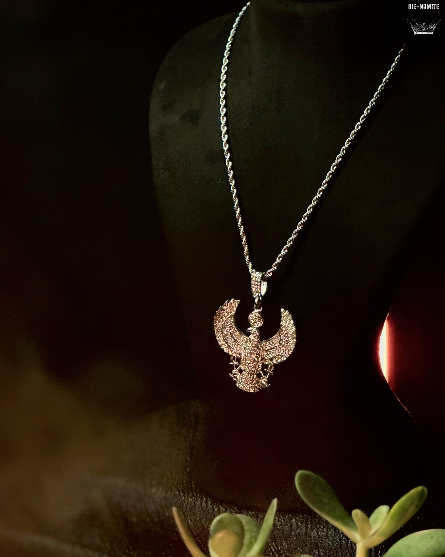 Egyptian Eagle Iced Out