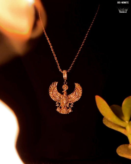 Egyptian Eagle Iced Out