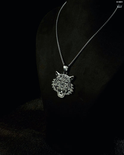 Wolf Head Pendant Necklace