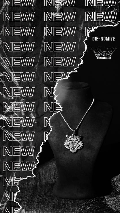 Wolf Head Pendant Necklace