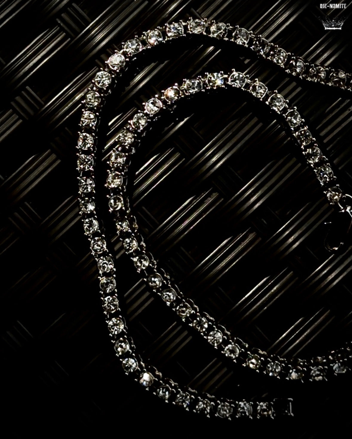 2 LuxeGlow Classic Tennis Necklace