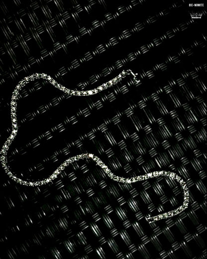 2 LuxeGlow Classic Tennis Necklace