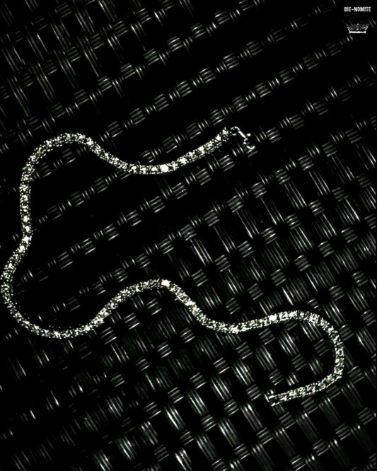 2 LuxeGlow Classic Tennis Necklace