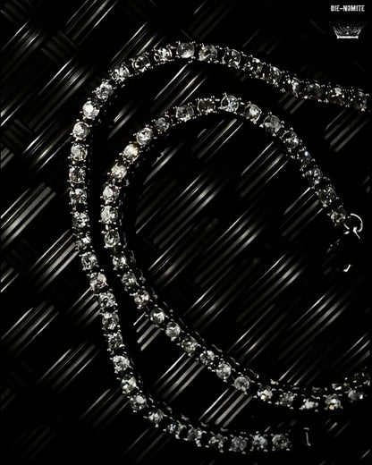 2 LuxeGlow Classic Tennis Necklace