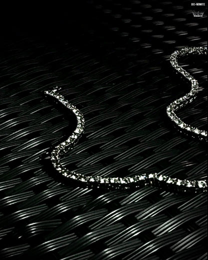 2 LuxeGlow Classic Tennis Necklace