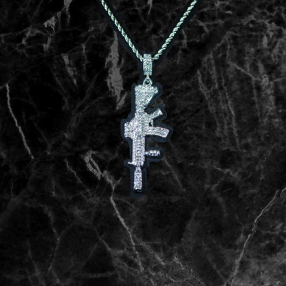 crossed M416 Iced Out