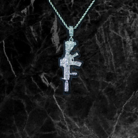 crossed M416 Iced Out