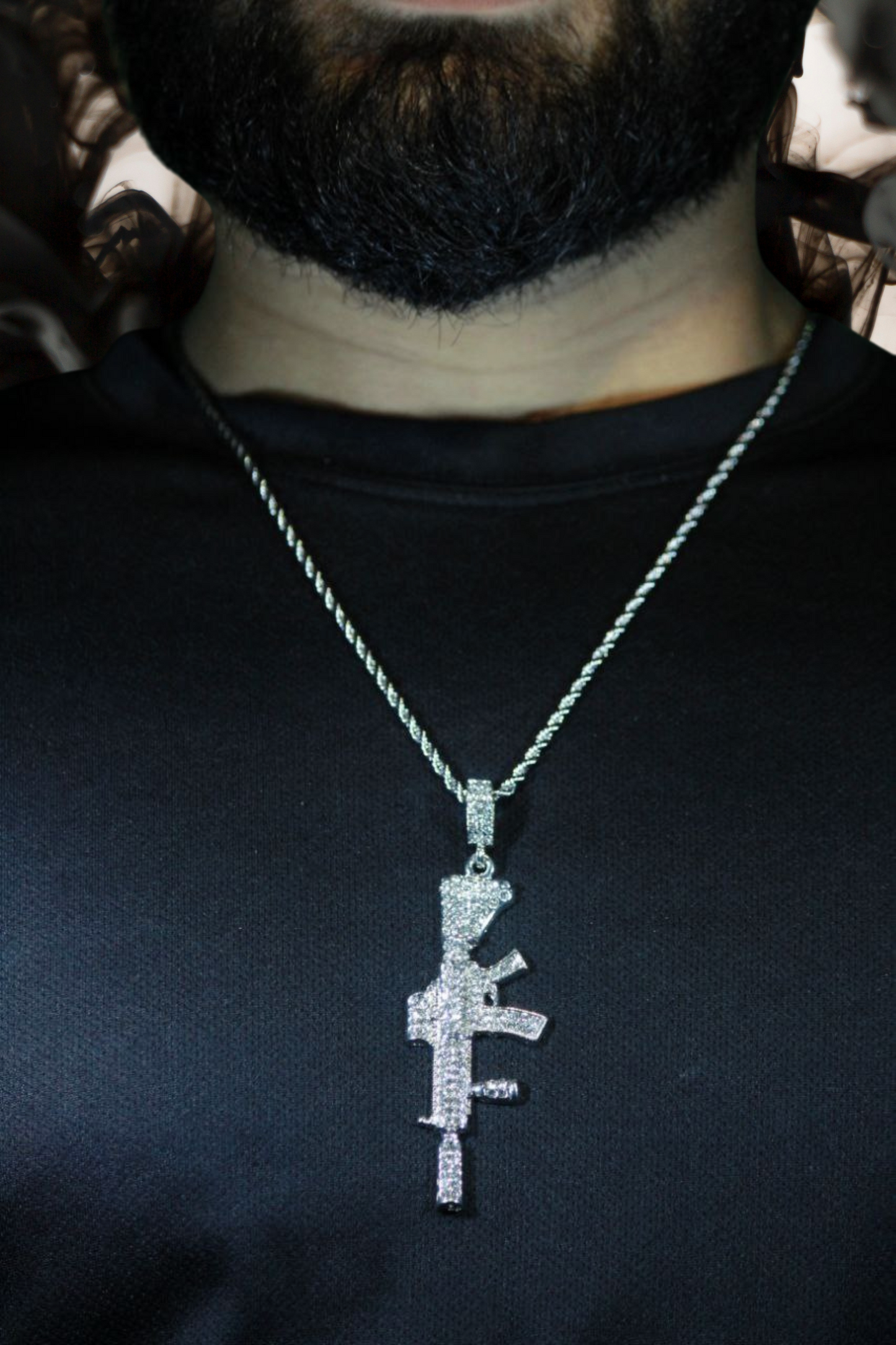 crossed M416 Iced Out