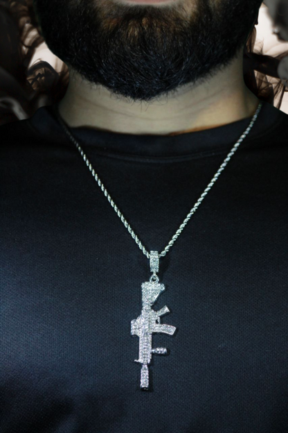 crossed M416 Iced Out